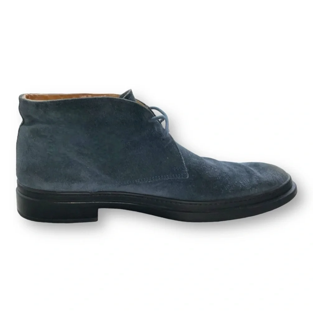 💥 Tod’s‎ Blue Suede Chukka Boots 👞 Men’s 9.5